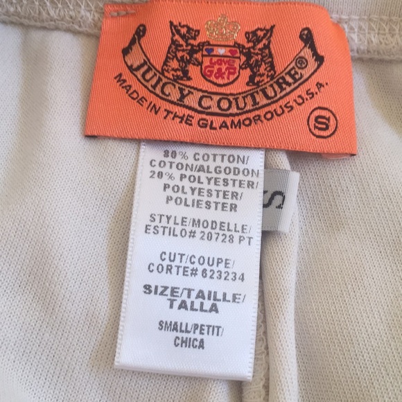 Juicy Couture Cropped Hawaiian Pants - Picture 4 of 4